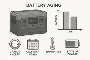 Charge Cycles vs Calendar Aging: What Actually Limits Power Station Lifespan?
