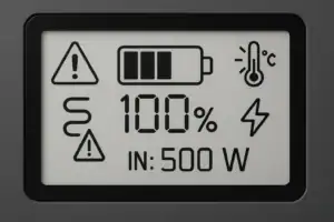 Portable Power Station Error Codes: What Common Warnings Mean