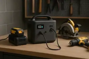 Portable Power Station for Power Tools: Drills, Saws, and Battery Chargers