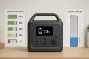 Depth of Discharge and Reserve Capacity: How Low Should You Drain a Power Station?